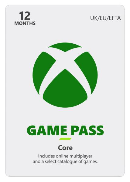 ESD XBOX - Game Pass Core - předplatné na 12 měsíců (EuroZone) 