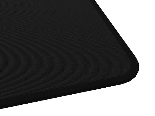 Podložka pod myš Natec OBSIDIAN BLACK 300x250mm 