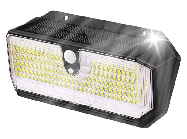 Vonkajšie solárne LED svetlo s pohybovým senzorom VIKING S282