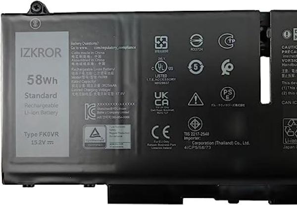 Dell Batéria 4-cell 58W/ HR LI-ON pre Latitude 5330, 5430, 5530, 7330, 7430, 7530, Procision 3570 