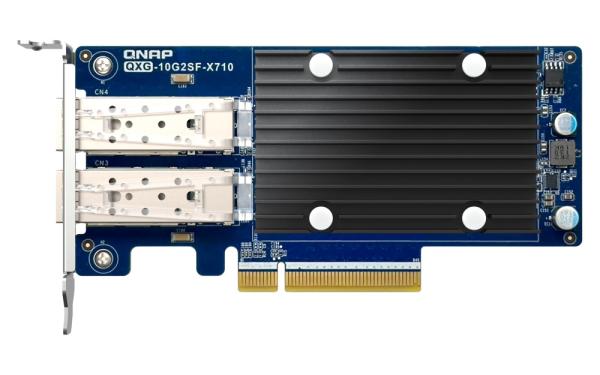 QNAP QXG-10G2SF-X710 - 2x 10GbE SFP+, PCIe Gen3 x8