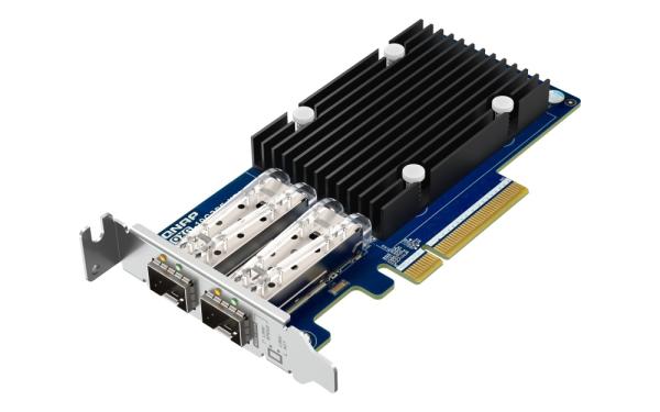 QNAP QXG-10G2SF-X710 - 2x 10GbE SFP+, PCIe Gen3 x8 