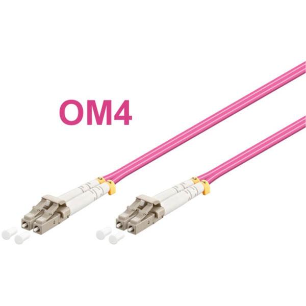 Optický patch kábel duplex LC-LC 50/ 125 MM 7m OM4