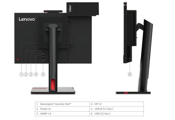 Lenovo ThinkCentre/ Tiny-In-One 22 Gen 5/ 21, 5"/ IPS/ FHD/ 60Hz/ 6ms/ Black/ 3R 