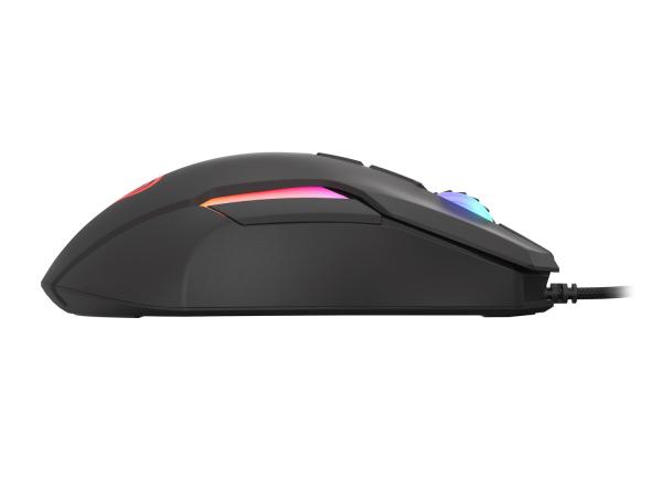 Genesis herná optická myš XENON 220 G2/ RGB/ Herná/ Optická/ Pre pravákov/ 12 400 DPI/ Drôtová USB/ Čierna 