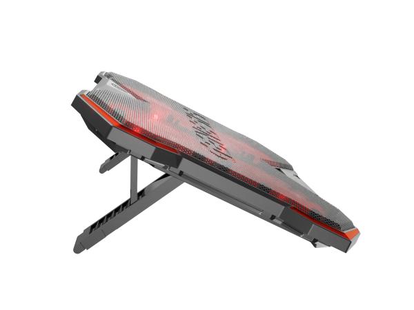 Chladiaca podložka pre NB Genesis OXID 260, LED, 15, 6-17, 3" 4xvetrák, 2xUSB 