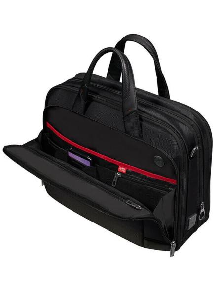 Samsonite PRO-DLX 6 Bailhandle 15.6" EXP Black 