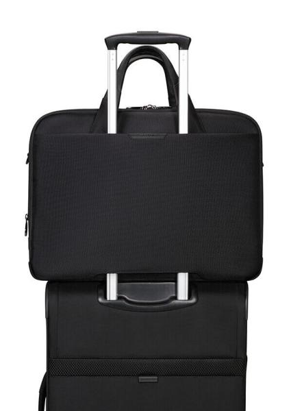 Samsonite PRO-DLX 6 Bailhandle 17.3" EXP Black 