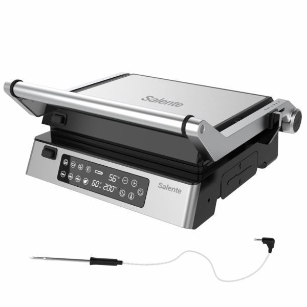 Salente FlamePro kontaktný gril s externou teplotnou sondou 