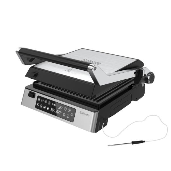 Salente FlamePro kontaktný gril s externou teplotnou sondou 