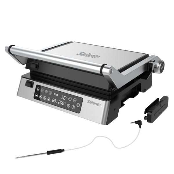 Salente FlamePro kontaktný gril s externou teplotnou sondou 