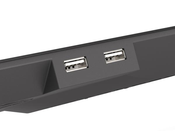 Chladiaca podložka pre NB Genesis Oxid 450 RGB do 15.6", hliníkové telo 