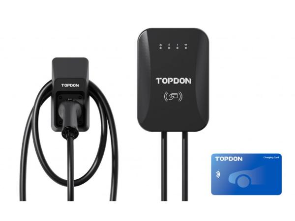 TOPDON PulseQ AC Home - 22kW/ konektor IEC62196-2 Typ/ aplikácia/ LED ukazovateľ/ IP65 a IK10/ 5m