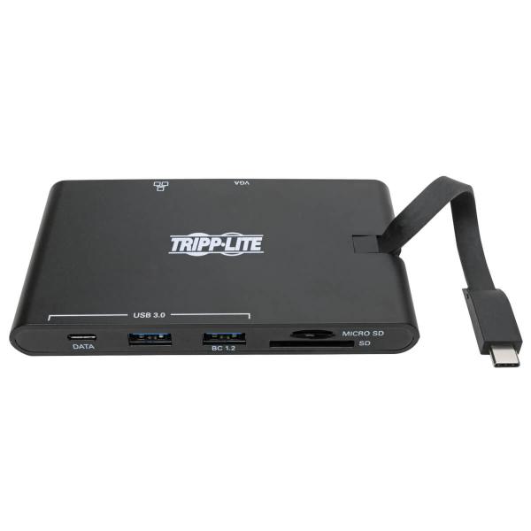 Tripplite Dokovací stanice USB-C / HDMI, VGA, USB3.2 G1, USB-A/ C, GbE, 100W nabíjení 