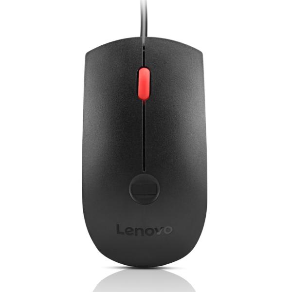 Lenovo Fingerprint Biometric Gen 2/ Kancelárska/ Optická/ 1 600 DPI/ Drôtová USB/ Čierna