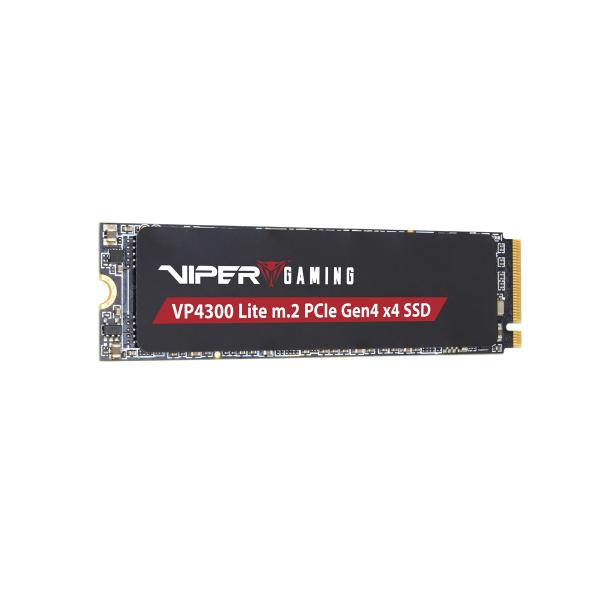 PATRIOT VP4300 Lite/ 4TB/ SSD/ M.2 NVMe/ Čierna/ 5R 