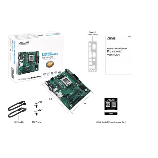 ASUS Pro A620M-C-CSM/ AM5/ mATX 