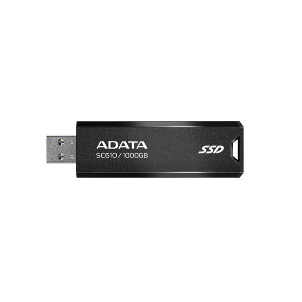 ADATA SC610/ 1TB/ SSD/ Externí/ Černá/ 5R 