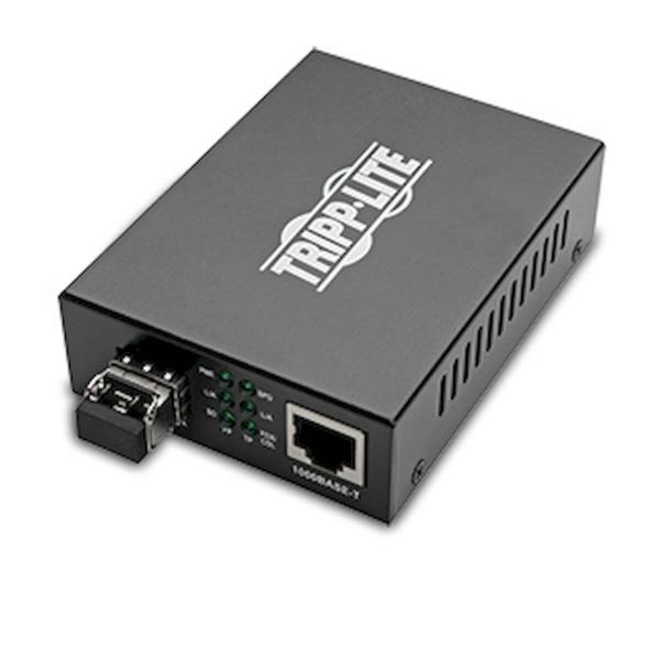 Tripplite Konvertor z optických vlákien na Ethernet, 10/ 100/ 1000Mb/ s, LC Multimode, 850nm, max.550m