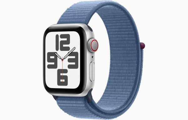 Apple Watch SE Cell/ 40mm/ Silver/ Šport Band/ Winter Blue
