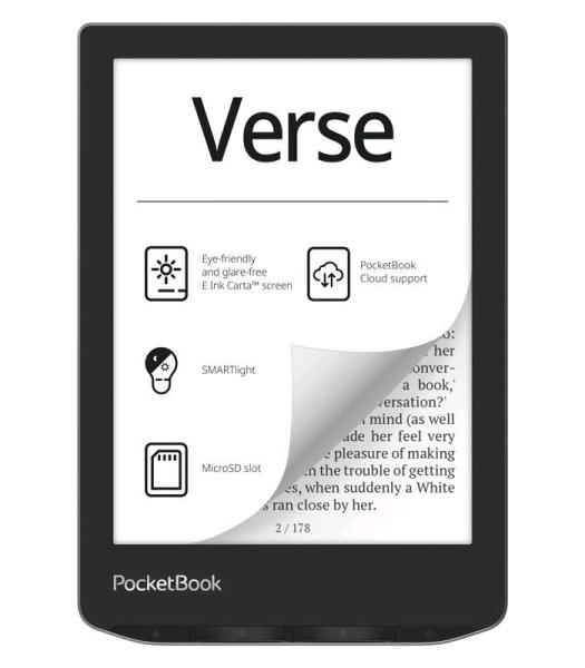 E-book POCKETBOOK 629 Verse Mist Grey, sivý