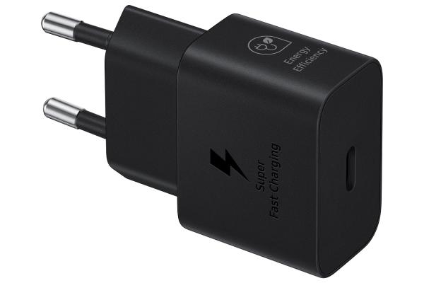Samsung cestovní nabíječka EP-T2510NB,  Fast Charging 25W,  USB-C,  černá