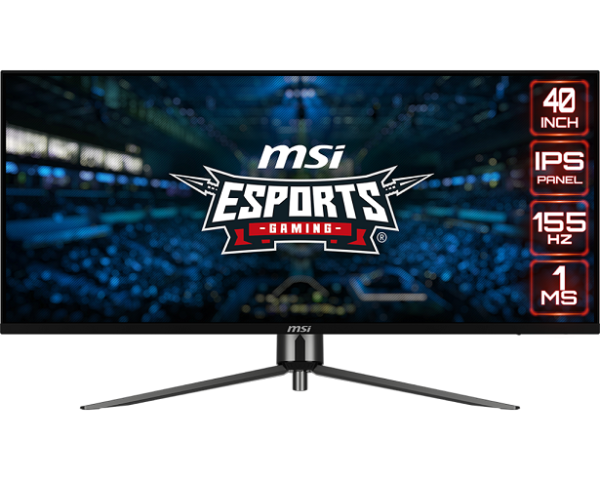 MSI MAG/ MAG401QR/ 40"/ IPS/ 3440x1440/ 155Hz/ 1ms/ Black/ 3R