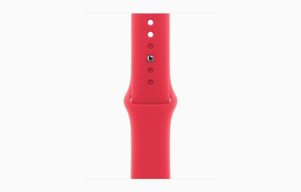 Apple Watch S9 Cell/ 45mm/ PRODUCT RED/ Sport Band/ PRODUCT RED/ -M/ L 
