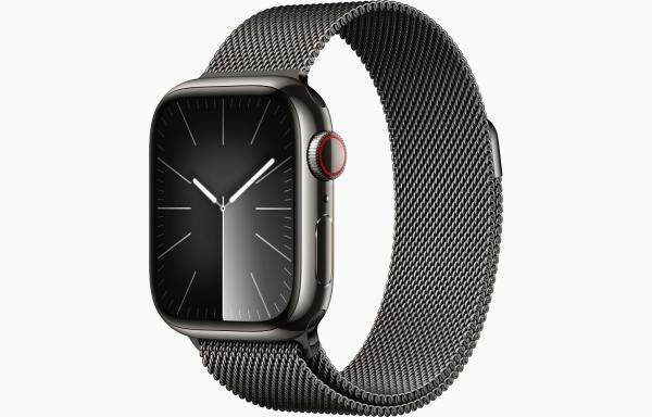 Apple Watch S9 Cell/ 45mm/ Graphite/ Elegant Band/ Graphite