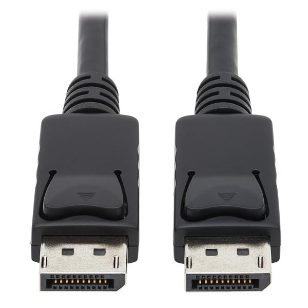 Tripplite Kábel DisplayPort so západkou, 4K 60Hz, (Samec/ Samec), antibakteriálne Safe-IT, 1.8m