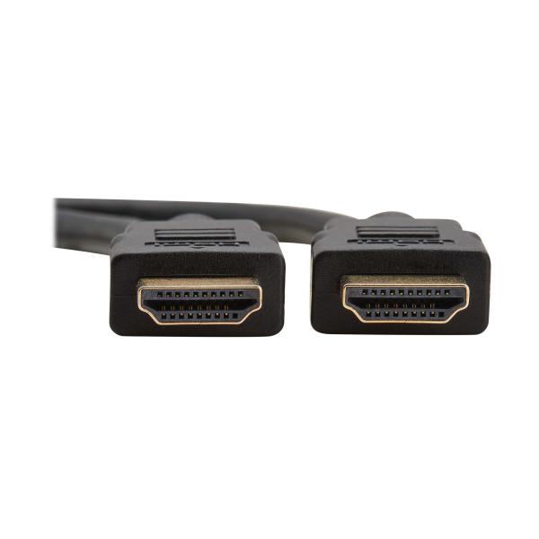 Kábel HDMI vysokorýchlostný, digitálny video+zvuk, UHD 4K (Samec/ Samec), čierna, 1.83m 