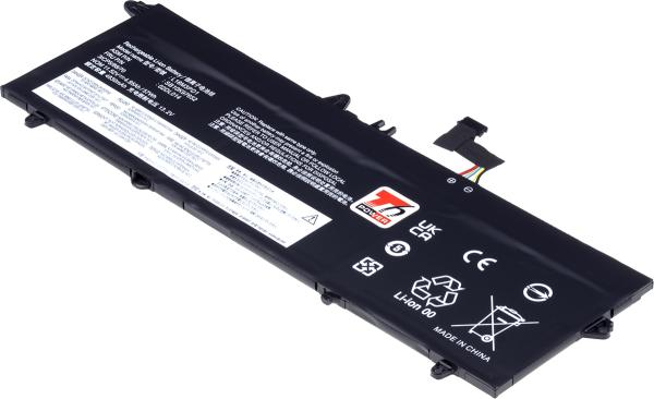 Batéria T6 Power pre Lenovo ThinkPad T490s, T495s, T14s Gen 1, 4950mAh, 57Wh, 3cell, Li-Pol