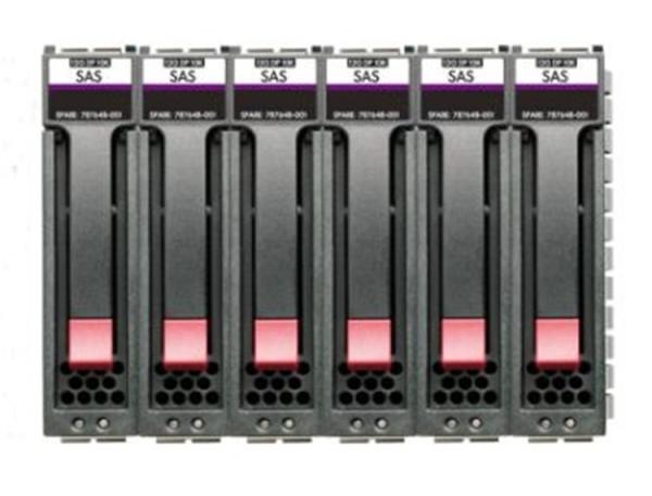 HPE MSA 11.5 TB SAS RI SFF M2 SSD Bundle 6pk