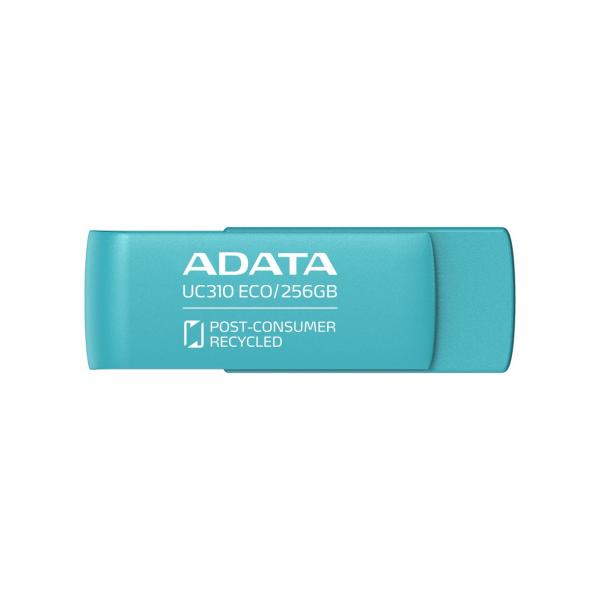 ADATA UC310 ECO/ 256GB/ USB 3.2/ USB-A/ Zelená