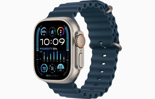 Apple Watch Ultra 2/ 49mm/ Titan/ Sport Band/ Blue Ocean