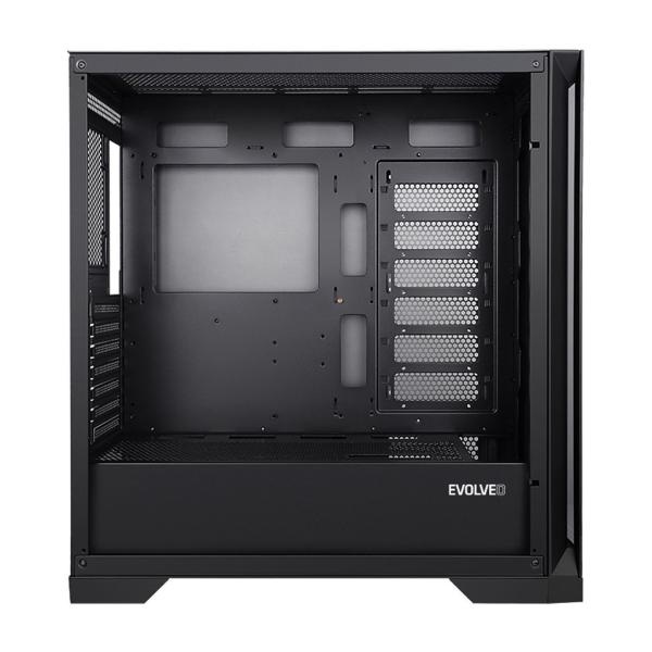 EVOLVEO Ptero Q2/ Micro ATX/ Transpar./ Čierna 
