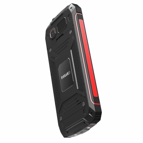 EVOLVEO StrongPhone W4, IP68 odolný Dual SIM telefón, 2, 8" LCD, 2500mAh, Powerbanka, čierno-červený 