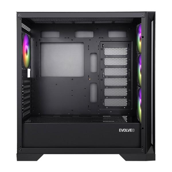 EVOLVEO Ptero Q2+, 2x čelný panel-sklo/ mriežka, 4x 