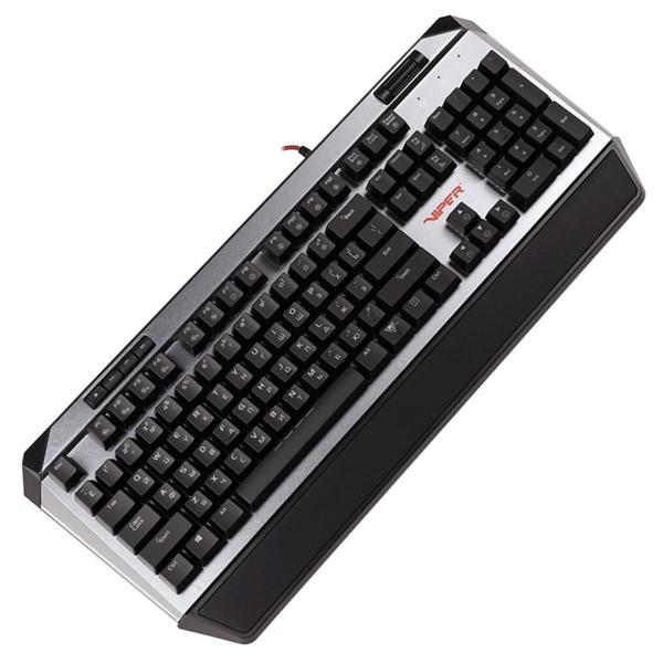Patriot Viper 765 RGB/ Drôtová USB/ RU layout/ Čierna-strieborná 