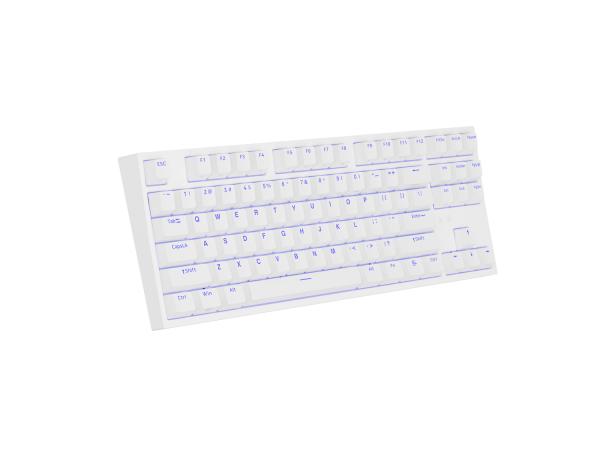 Genesis herná mechanická klávesnica THOR 404/ RGB/ Khail Box Brown/ Drôtová USB/ US layout/ Biela 