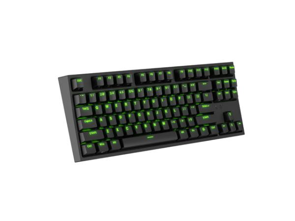 Genesis herná mechanická klávesnica THOR 404/ RGB/ Khail Box Brown/ Drôtová USB/ US layout/ Čierna 