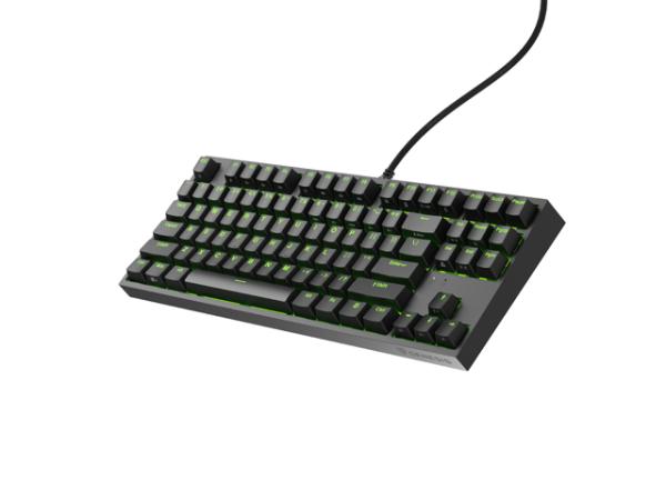 Genesis herná mechanická klávesnica THOR 404/ RGB/ Khail Box Brown/ Drôtová USB/ US layout/ Čierna 