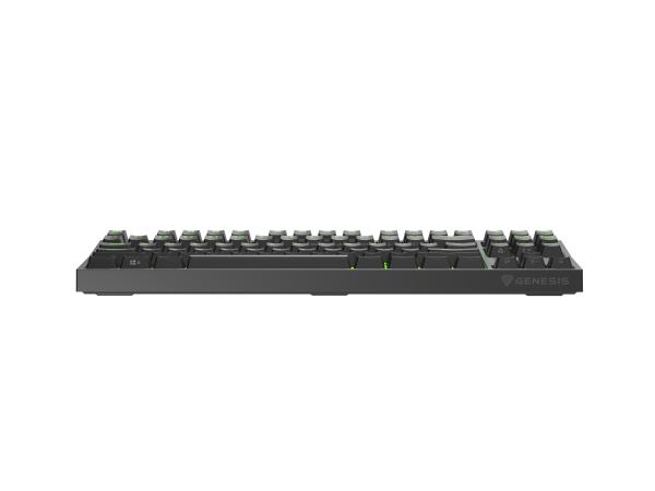 Genesis herná mechanická klávesnica THOR 404/ RGB/ Gateron Yellow Pro/ Drôtová USB/ US layout/ Čierna 