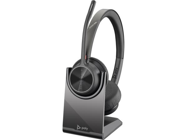POLY VOYAGER 4320 UC, V4320 C USB-A, CHARGE STAND, WW