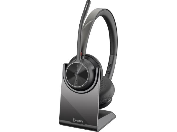 POLY VOYAGER 4320 UC, V4320-M USB-A, CHARGE STAND, WW