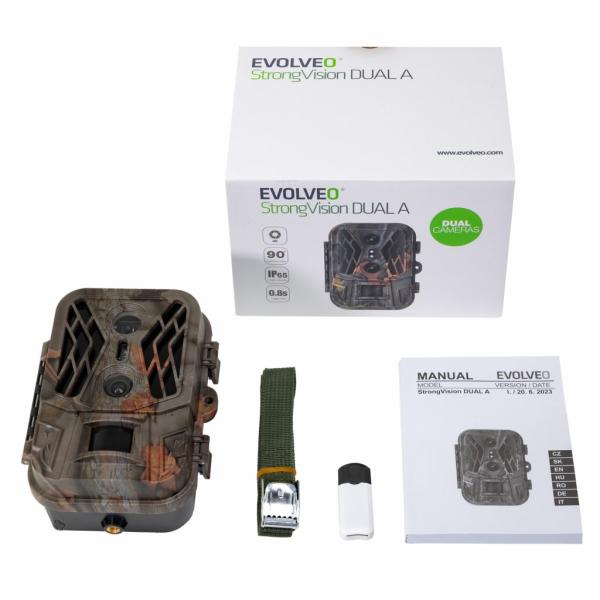 EVOLVEO StrongVision DUAL A, fotopast/ bezpečnostní kamera 