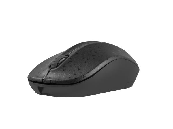 Natec optická myš TOUCAN/ 1600 DPI/ Kancelárska/ Optická/ 1 600 DPI/ Bezdrôtová USB/ Čierna 