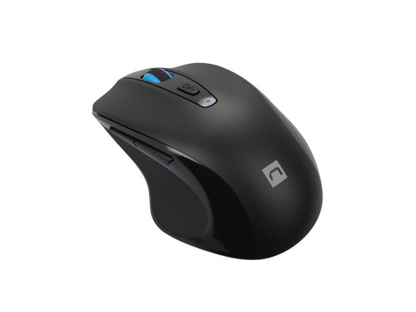 Natec optická myš PIGEON 2/ 4 000 DPI/ Kancelárska/ Optická/ 4 000 DPI/ Drôtová USB/ Čierna 