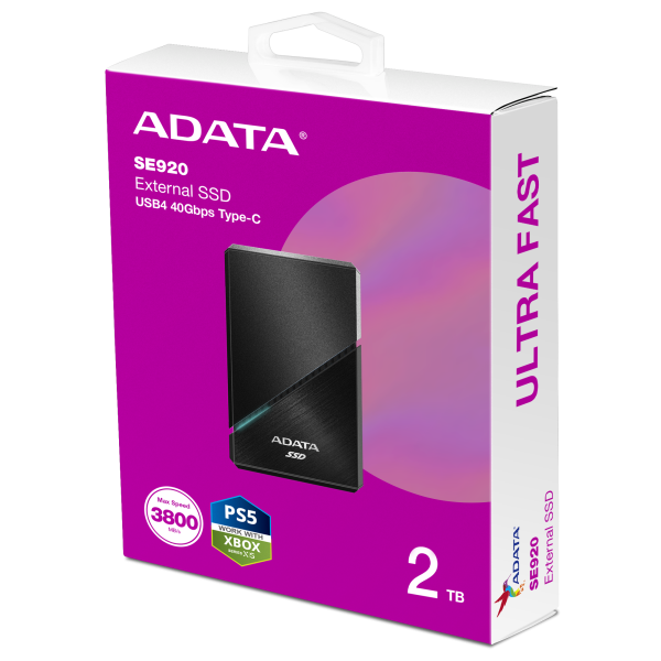 ADATA externý SSD SE920 2TB USB4 