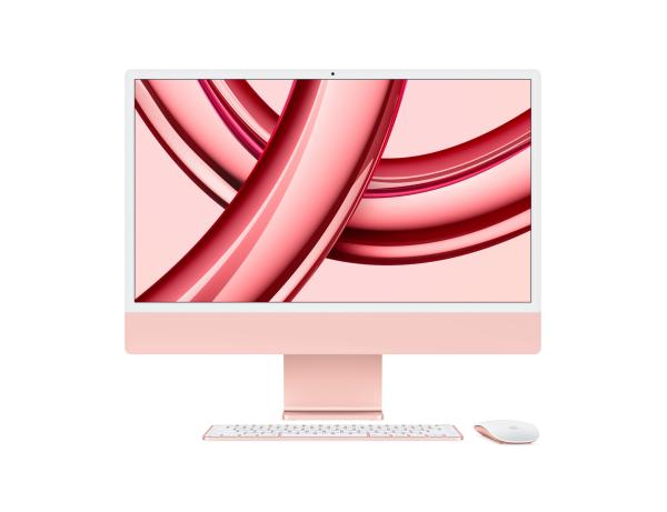 Apple iMac 24/ 23, 5"/ 4480 x 2520/ M3/ 8GB/ 256GB SSD/ M3/ Sonoma/ Pink/ 1R